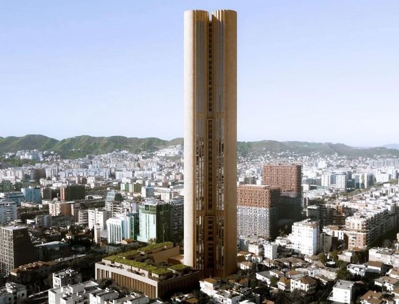 Projekti Bofill Tower (58 kate), Rruga e Kavajes, Tirane